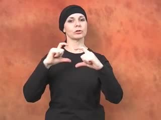 communication BSL sign